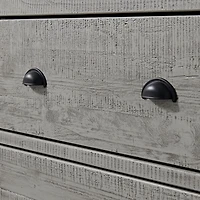 Arden Gray Wood 6-Drawer Dresser