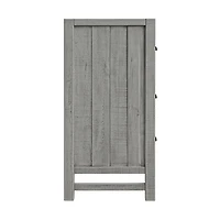 Arden Gray Wood 6-Drawer Dresser