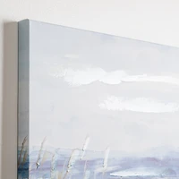 Beach Blues Canvas Art Print