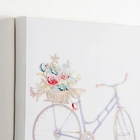 Spring Bicycles Canvas Art Prints, Set of 2