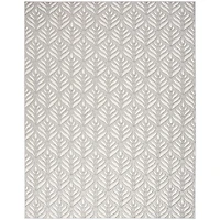 Aloha Ash Botanical Indoor/Outdoor Area Rug, 9x12