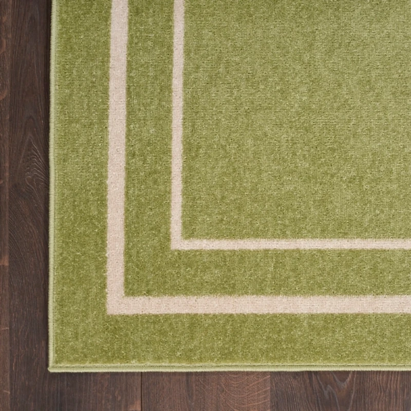 Bordered Indoor/Outdoor Area Rug