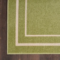 Bordered Indoor/Outdoor Area Rug