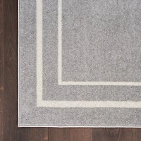 Bordered Indoor/Outdoor Area Rug