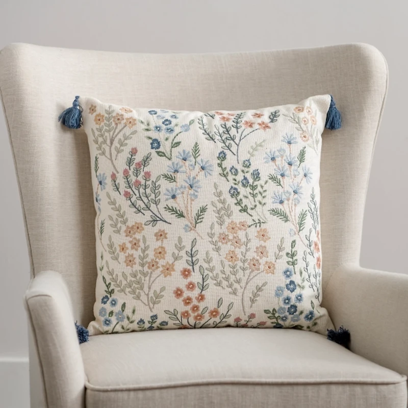 Garden Blooms Pillow