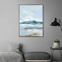 Coastal Blue Mountains I Framed Canvas Art Print