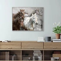 Wild Ride Framed Canvas Art Print