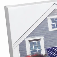 Coastal Home Canvas Art Print