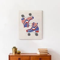 American Roller Skates Canvas Art Print