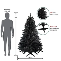 6 ft. Black Spruce Halloween Tree