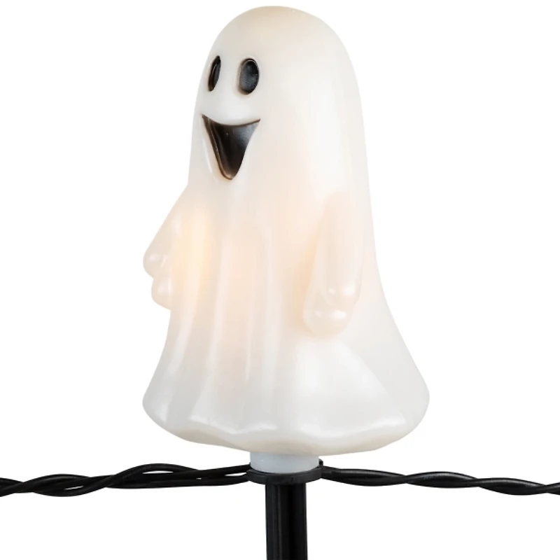 LED Ghost Lawn Stakes, Set of 5