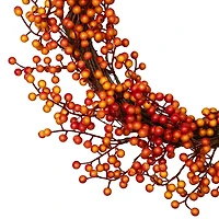 Orange Berries and Twig Wreath