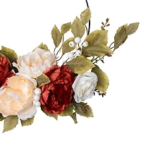 Harvest Floral Half Wreath