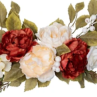 Harvest Floral Half Wreath