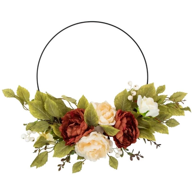 Harvest Floral Half Wreath