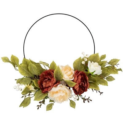 Harvest Floral Half Wreath