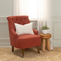 Gold Geometric Woven Lines Throw Pillow