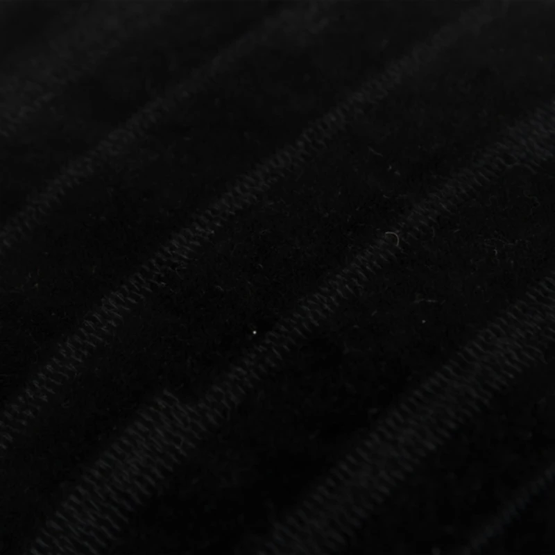 Black Asymmetrical Stripe Lumbar Pillow