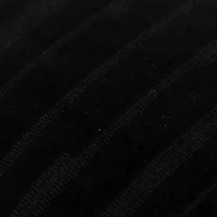 Black Asymmetrical Stripe Lumbar Pillow