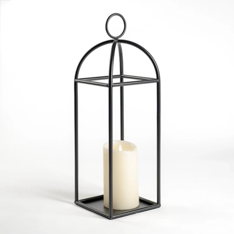 Black Iron Carlisle Lantern