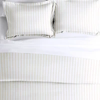 Tan Rugged Stripe 2-pc. Twin Duvet Cover Set
