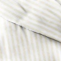 Tan Rugged Stripe 2-pc. Twin Duvet Cover Set