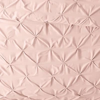 Blush Pinched 2-pc. Twin Duvet Cover Set