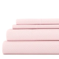 Pink Tiny Hearts 3-pc. Twin Sheet Set