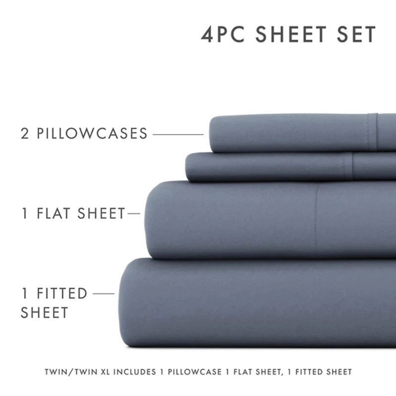 Stone Ultra Soft 3-pc. Twin Sheet Set