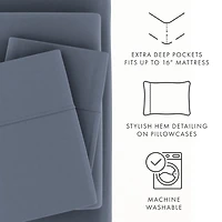 Stone Ultra Soft 3-pc. Twin Sheet Set