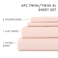 Blush Ultra Soft 4-pc. Twin XL Sheet Set