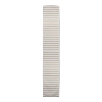 Blue and Cream Country Stripe Table Runner, 72 in.