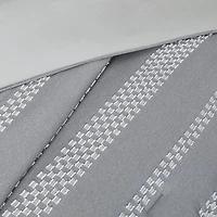 Gray Jacquard 5-pc. Full/Queen Comforter Set
