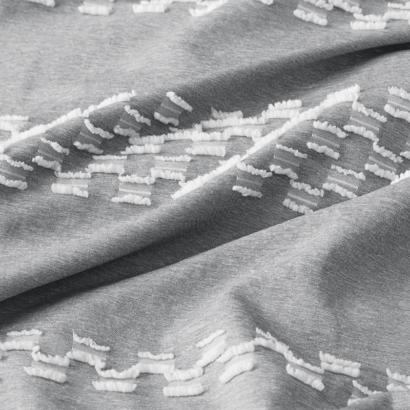 Gray Jacquard 5-pc. Full/Queen Comforter Set