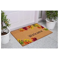 Welcome Falling Leaves Doormat, 36x24 in.