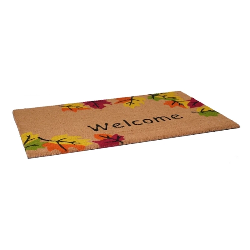 Welcome Falling Leaves Doormat, 36x24 in.