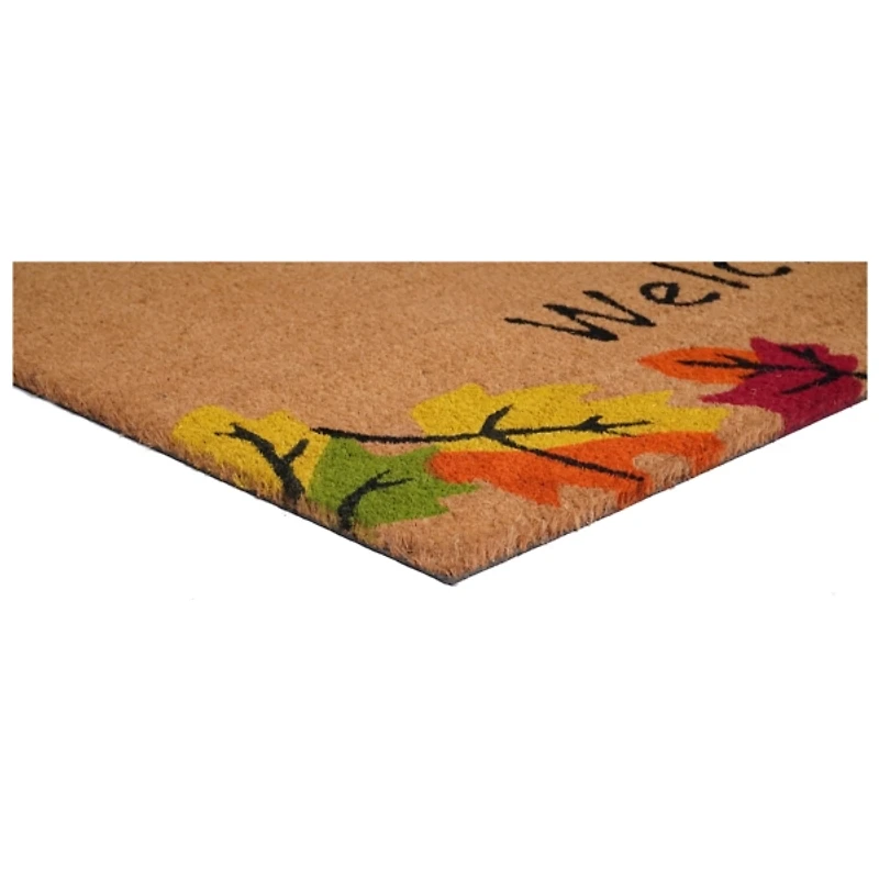 Welcome Falling Leaves Doormat, 36x24 in.