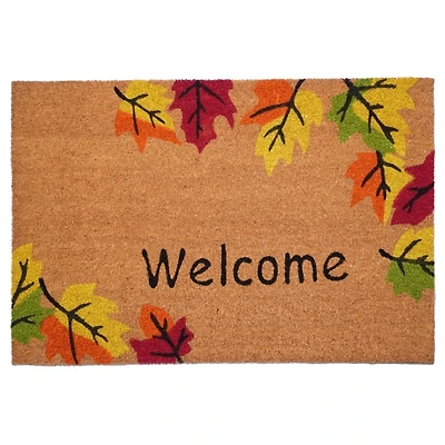 Welcome Falling Leaves Doormat, 36x24 in.