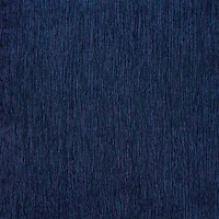 Navy Turkish Motifs Ultra-Soft Pouf