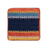 Boho Turkish Stripe Ultra-Soft Pouf
