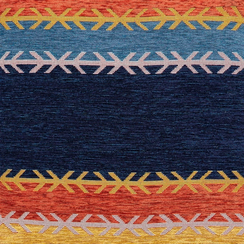 Boho Turkish Stripe Ultra-Soft Pouf