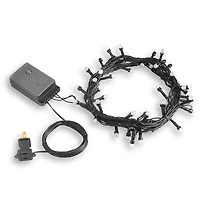 Pre-Lit Black Halloween Tree in Urn