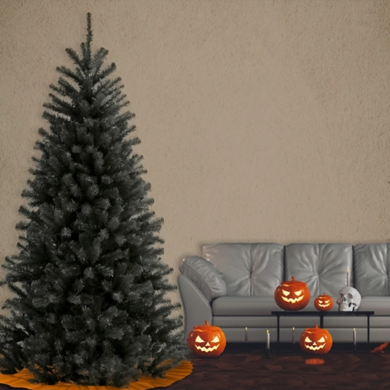 6.5 ft. Black Valley Spruce Halloween Tree
