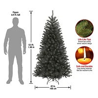 6.5 ft. Black Valley Spruce Halloween Tree