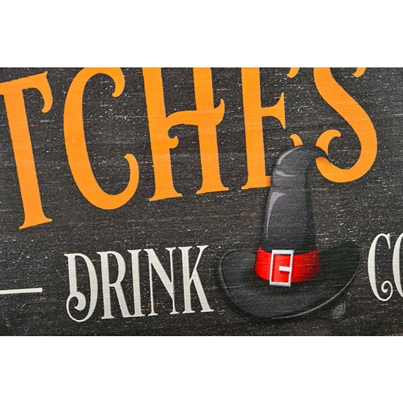 Witches Brew Wood Wall Sign