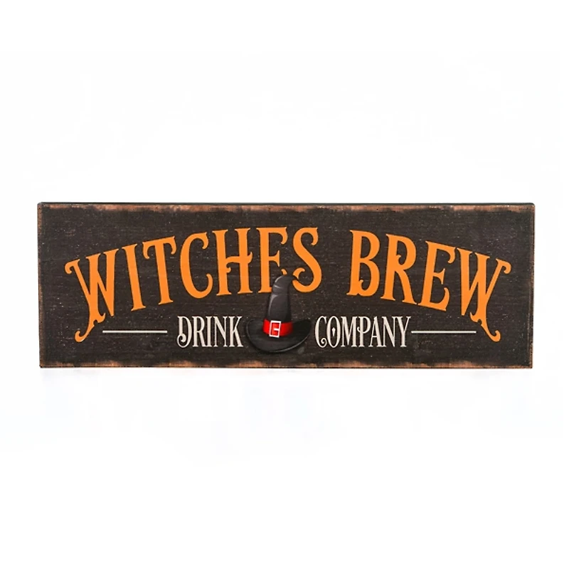 Witches Brew Wood Wall Sign