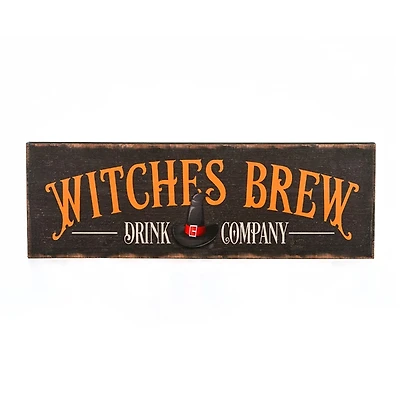 Witches Brew Wood Wall Sign