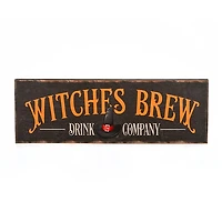 Witches Brew Wood Wall Sign