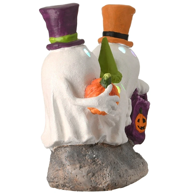 LED Ghost Trio Halloween Statue