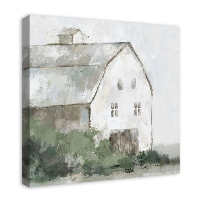 Painted Barn Canvas Art Print